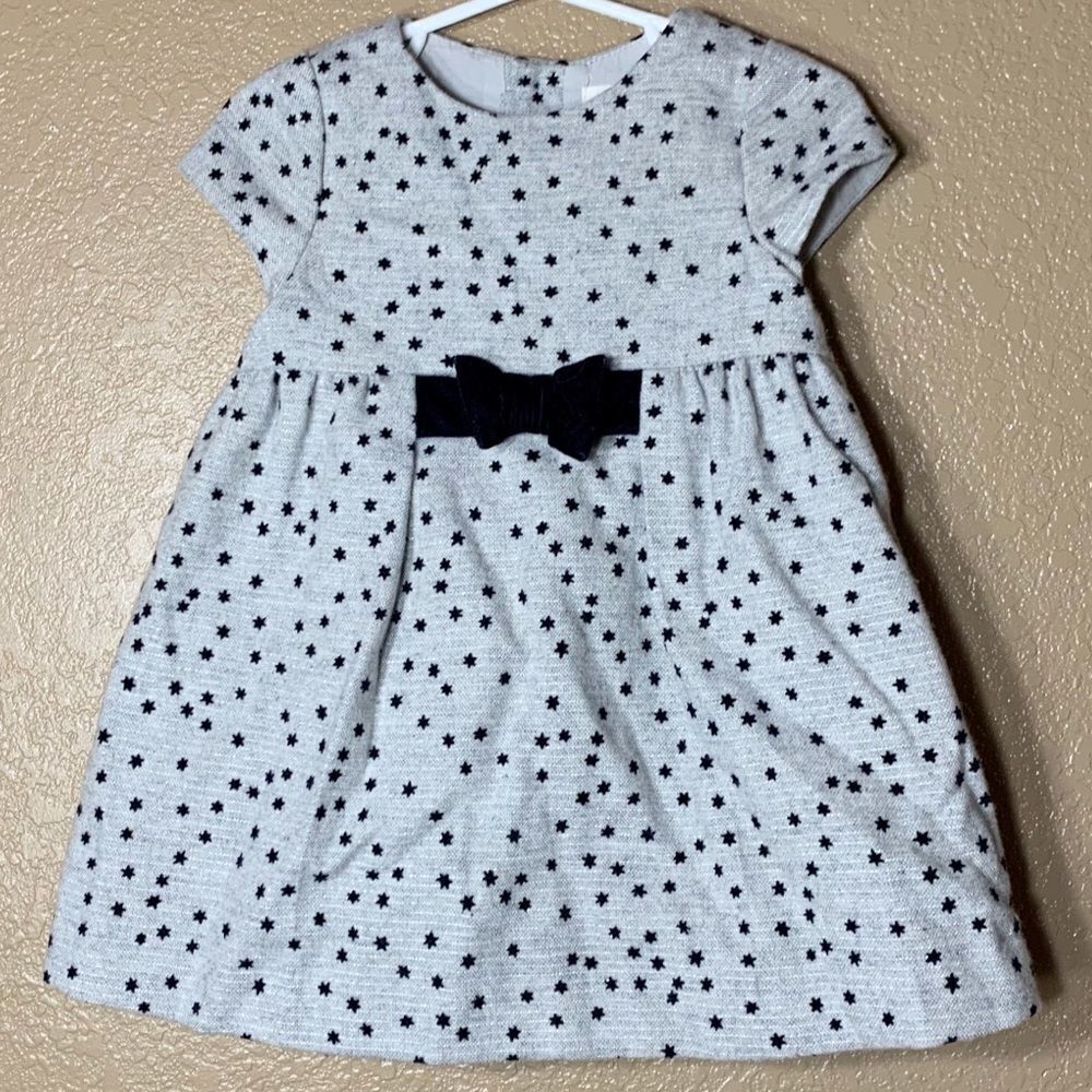Zara toddler girl star print dress‎